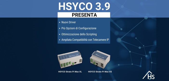 HSYCO 3.9 presenta i nuovi driver e aggiunge il supporto per piattaforme server modulari